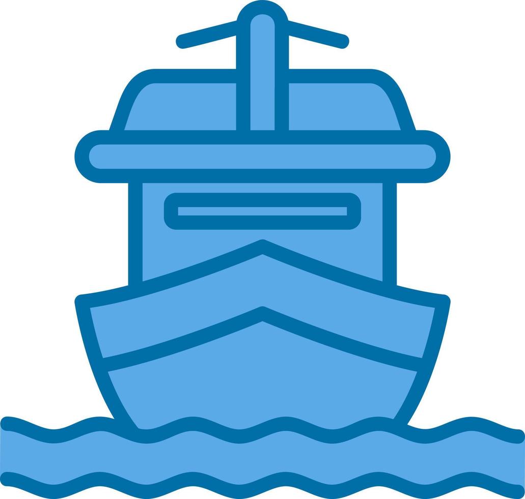 Yatch Vector Icon Design