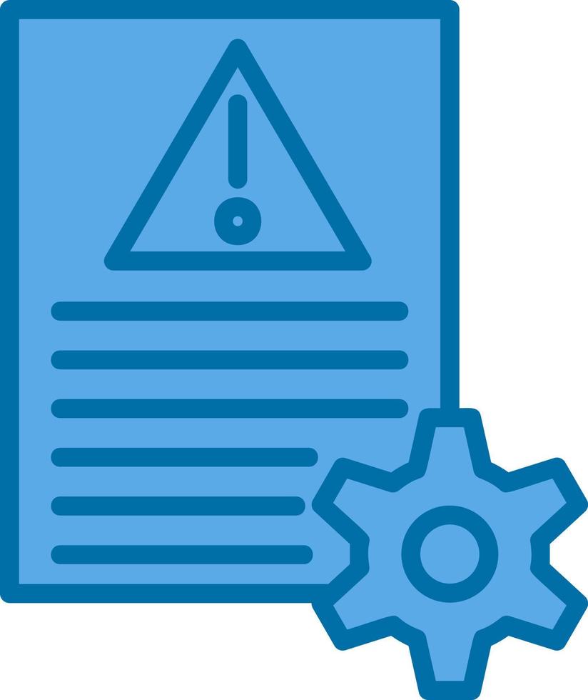 Risk Management Vector Icon Design