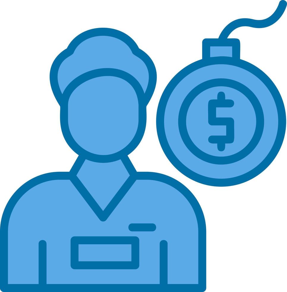 Debt Vector Icon Design