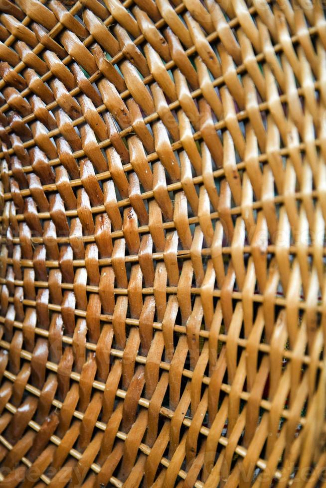 Wicker texture detail photo