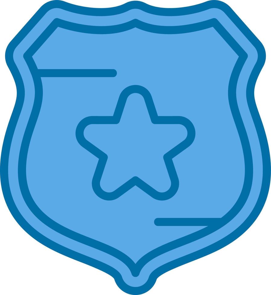 Police Shield Vector Icon Design