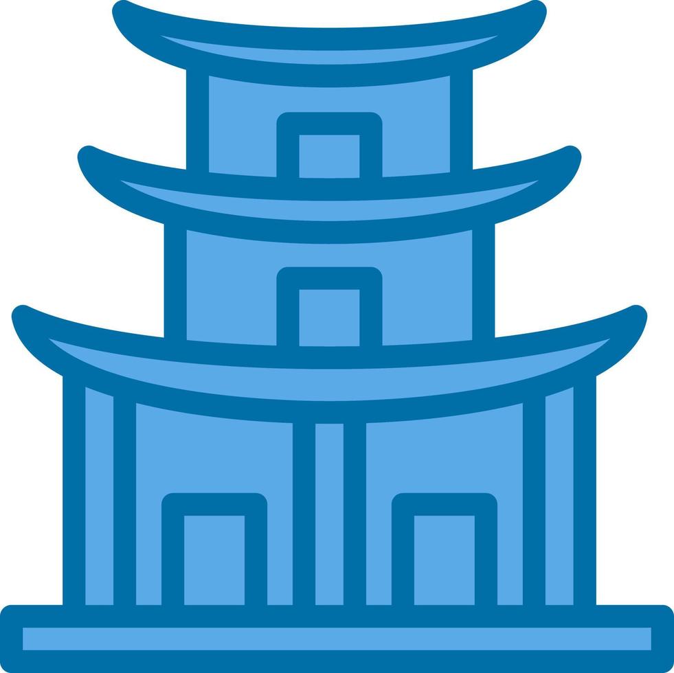 Temple Vector Icon Design