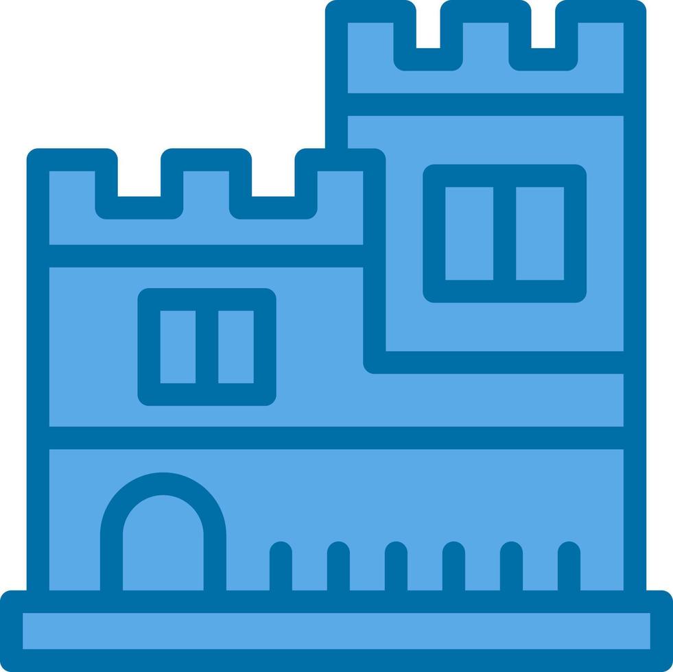 Castle Vector Icon Design