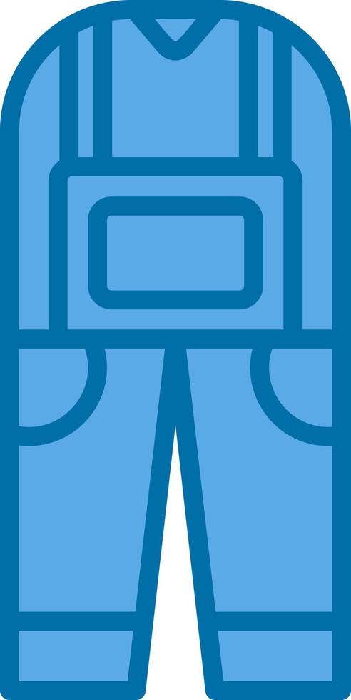 Coverall Vector Icon Design