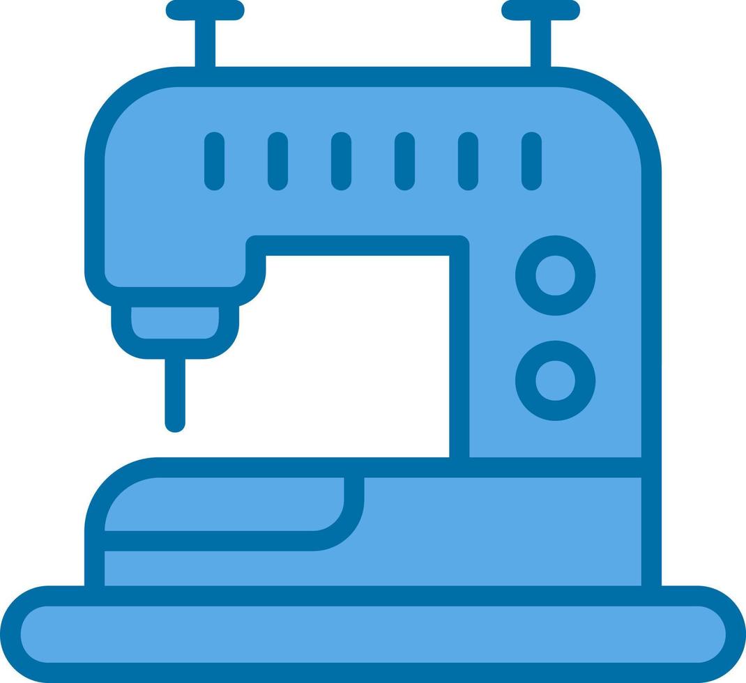 diseño de icono de vector de máquina de coser
