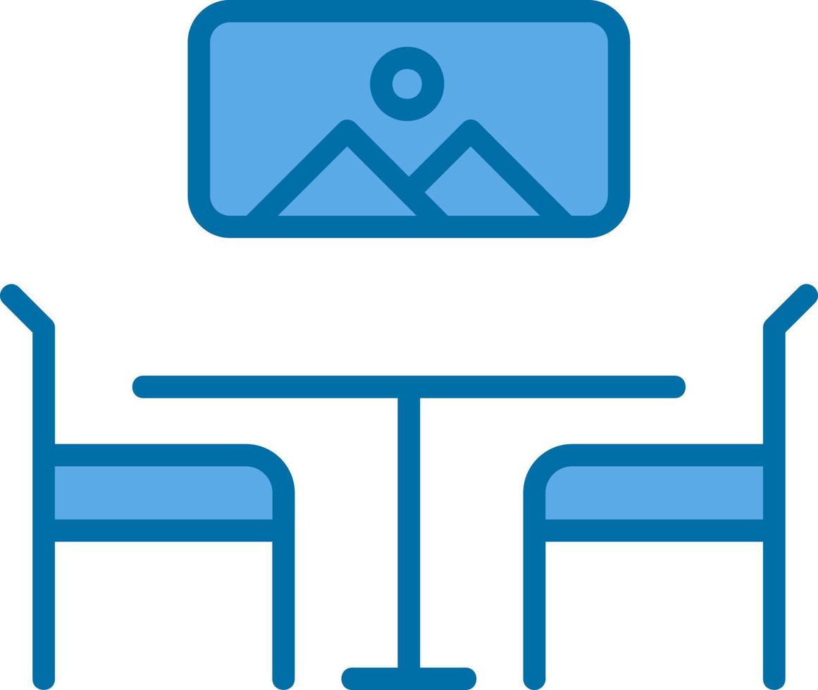 Dining Room Vector Icon Design