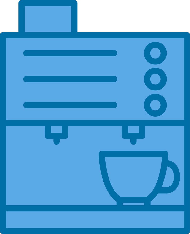 Coffee Machine Vector Icon Design