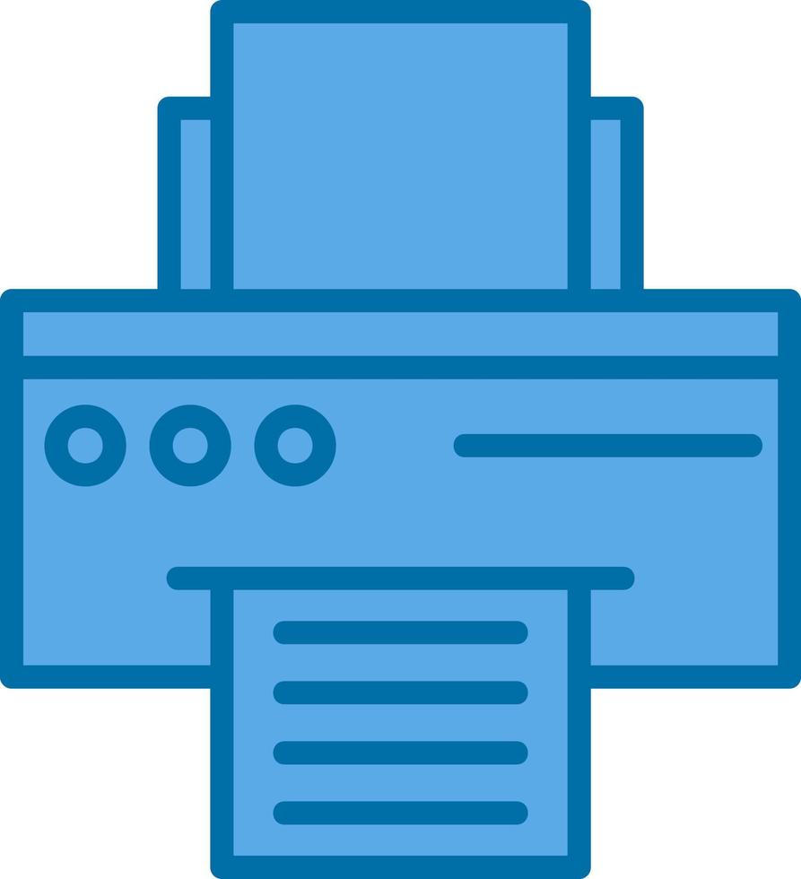 Printer Vector Icon Design