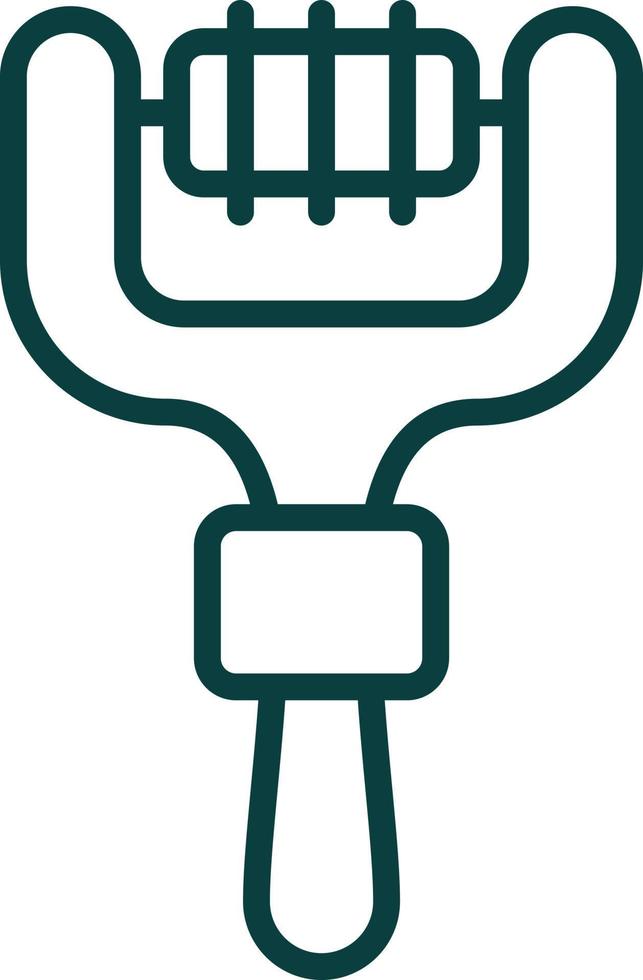 Facial Roller Vector Icon Design