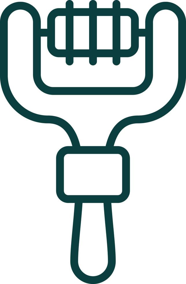 Facial Roller Vector Icon Design