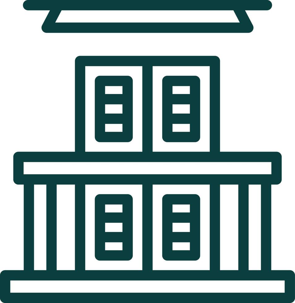 Balcony Vector Icon Design