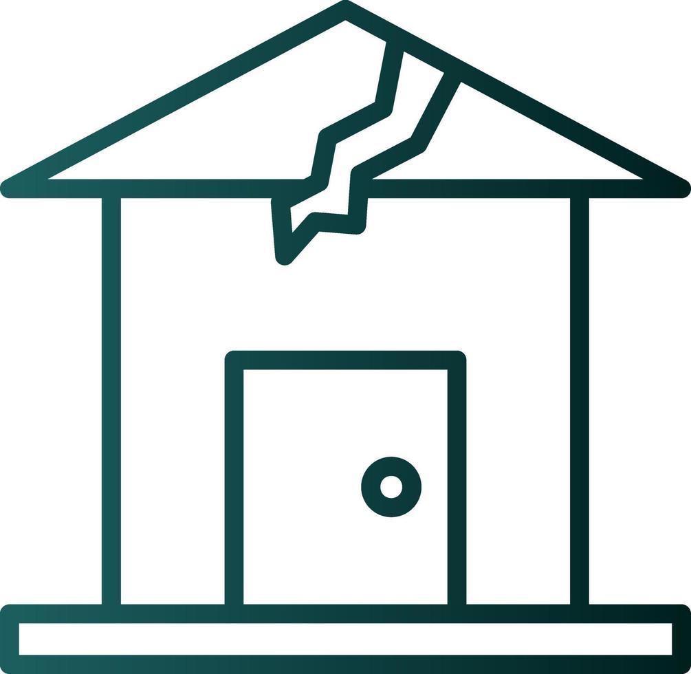 Catastrophe Vector Icon Design