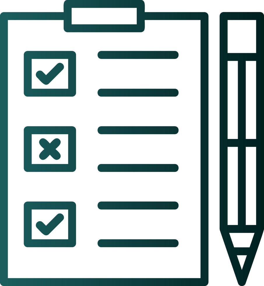 Assessment Vector Icon Design