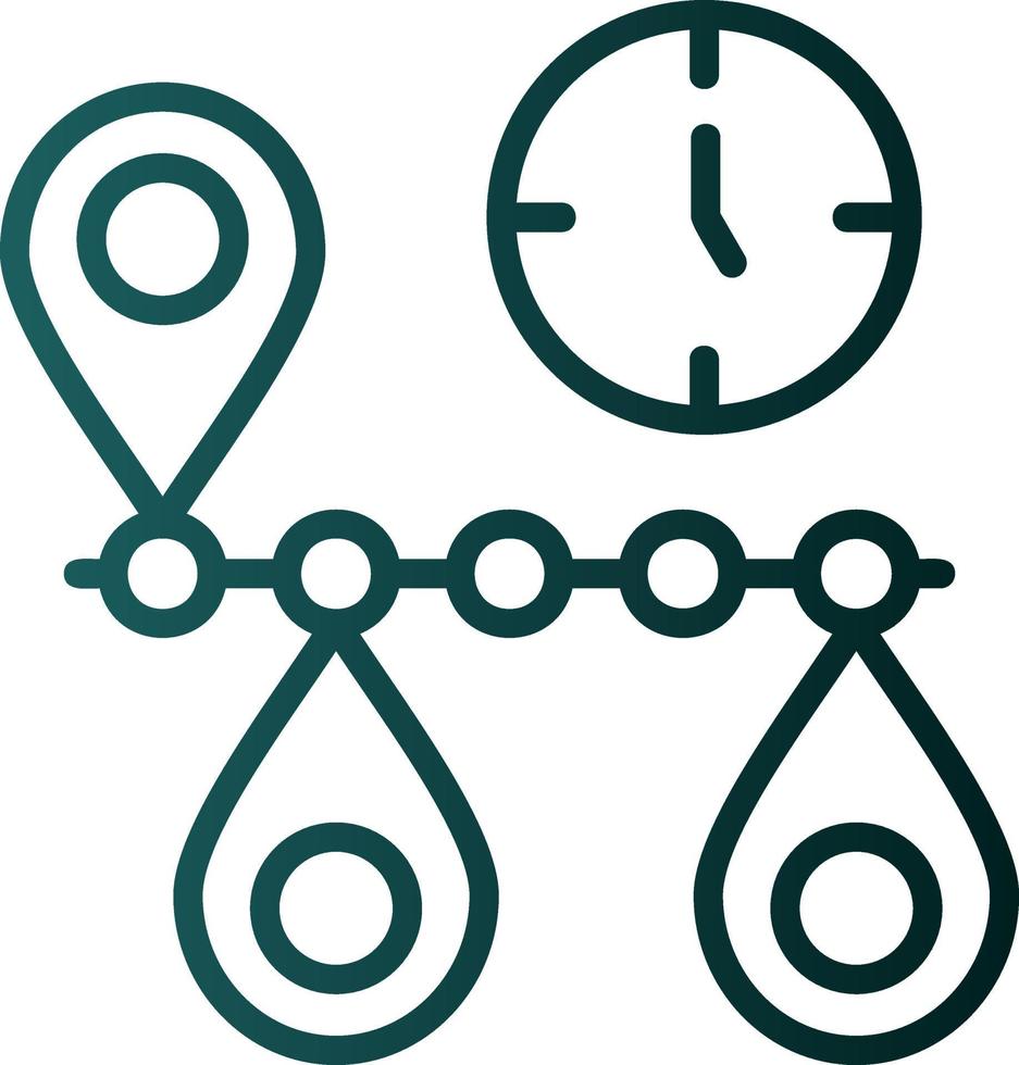 Timeline Vector Icon Design