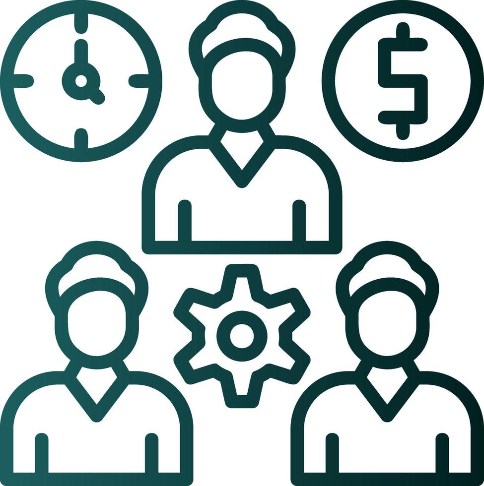Management Vector Icon Design