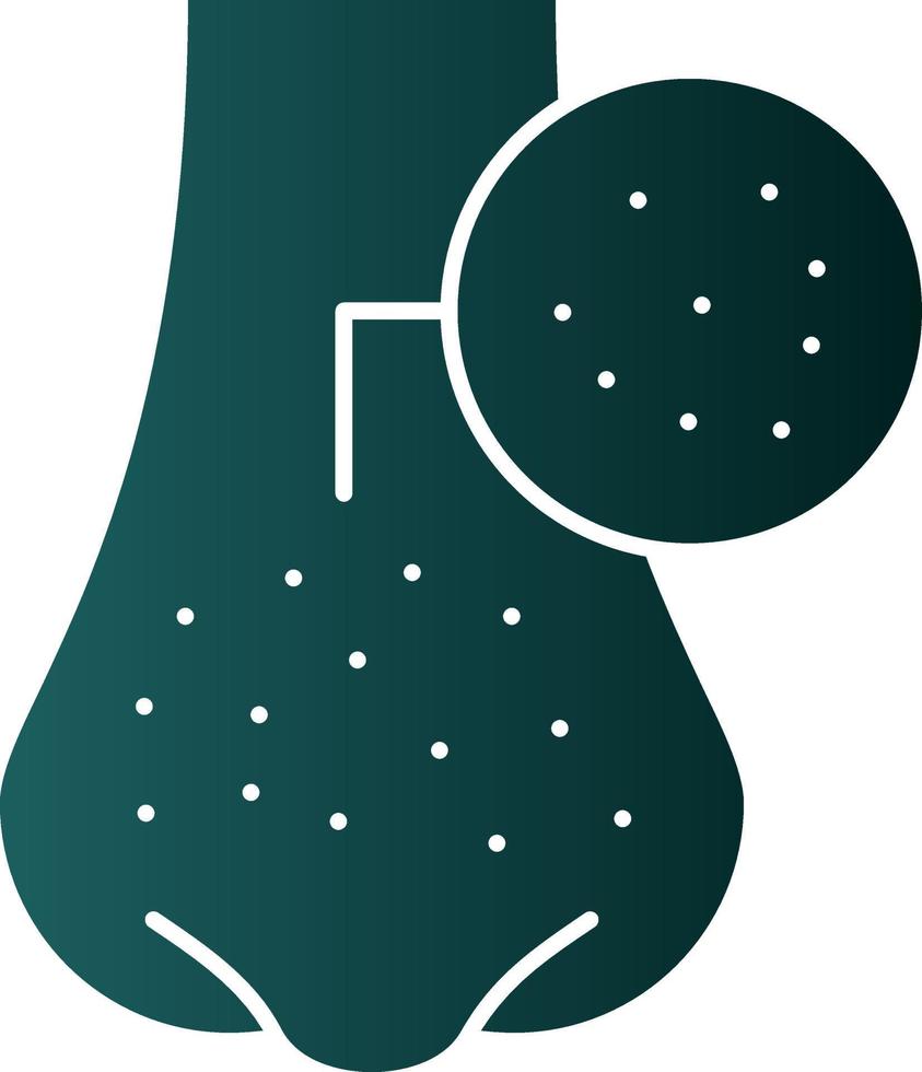 Blackhead Vector Icon Design