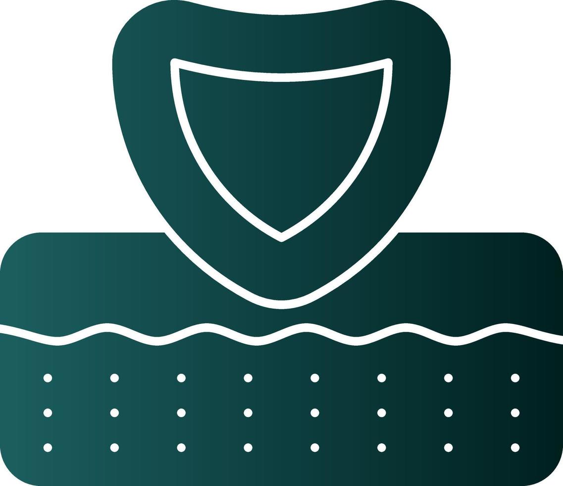 Skin Protection Vector Icon Design