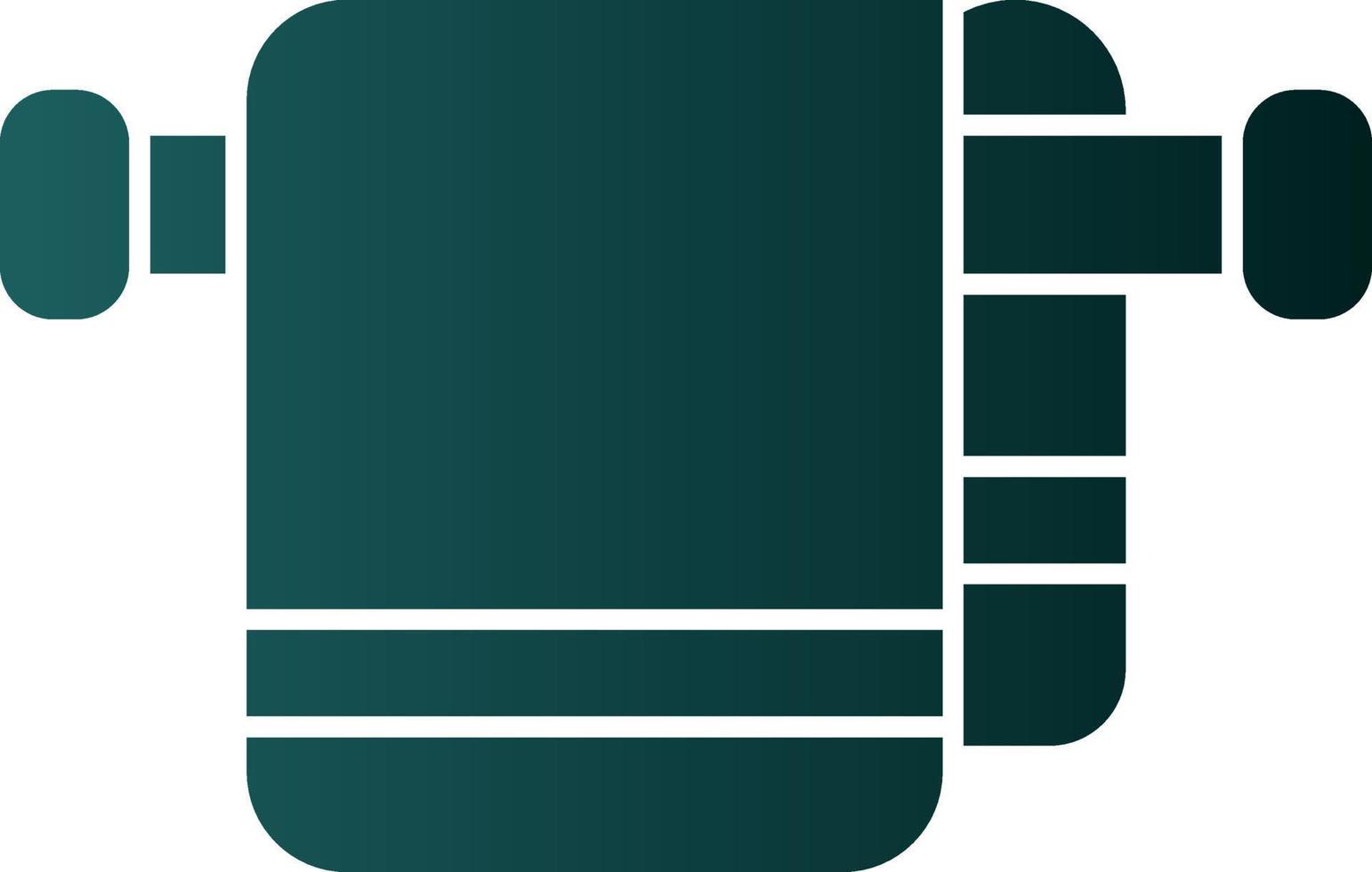 Towel Vector Icon Design