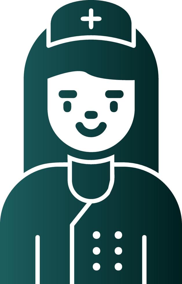 Nurse Vector Icon Design