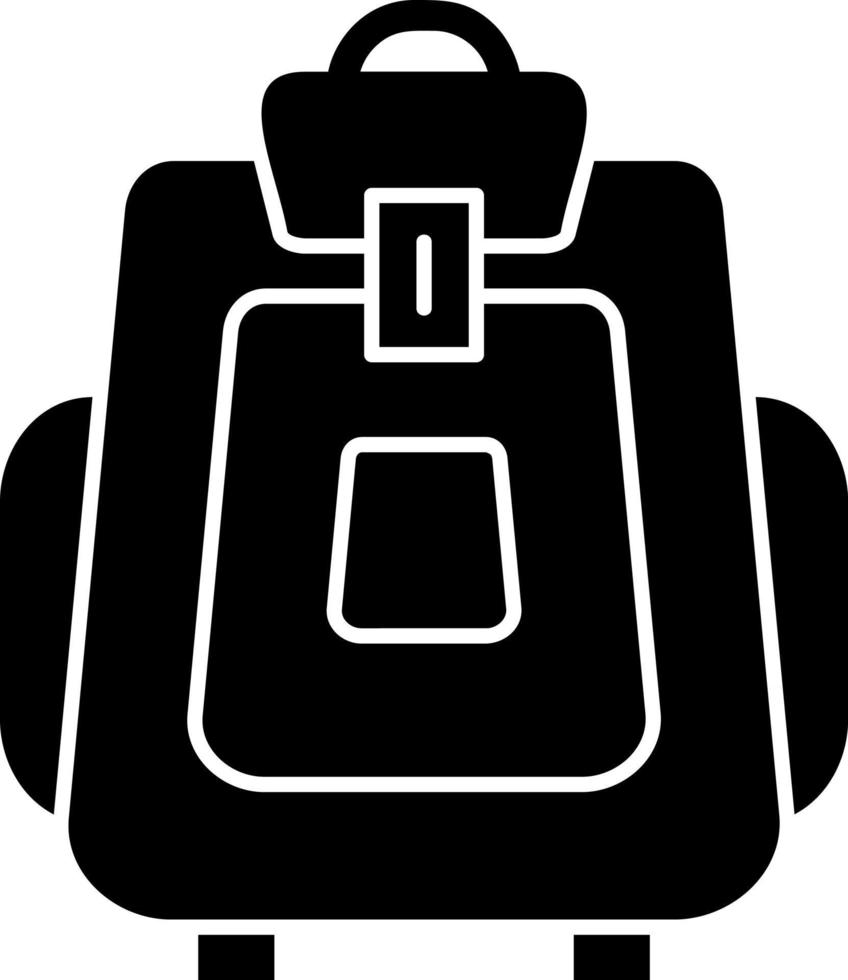 Backpack Vector Icon Design