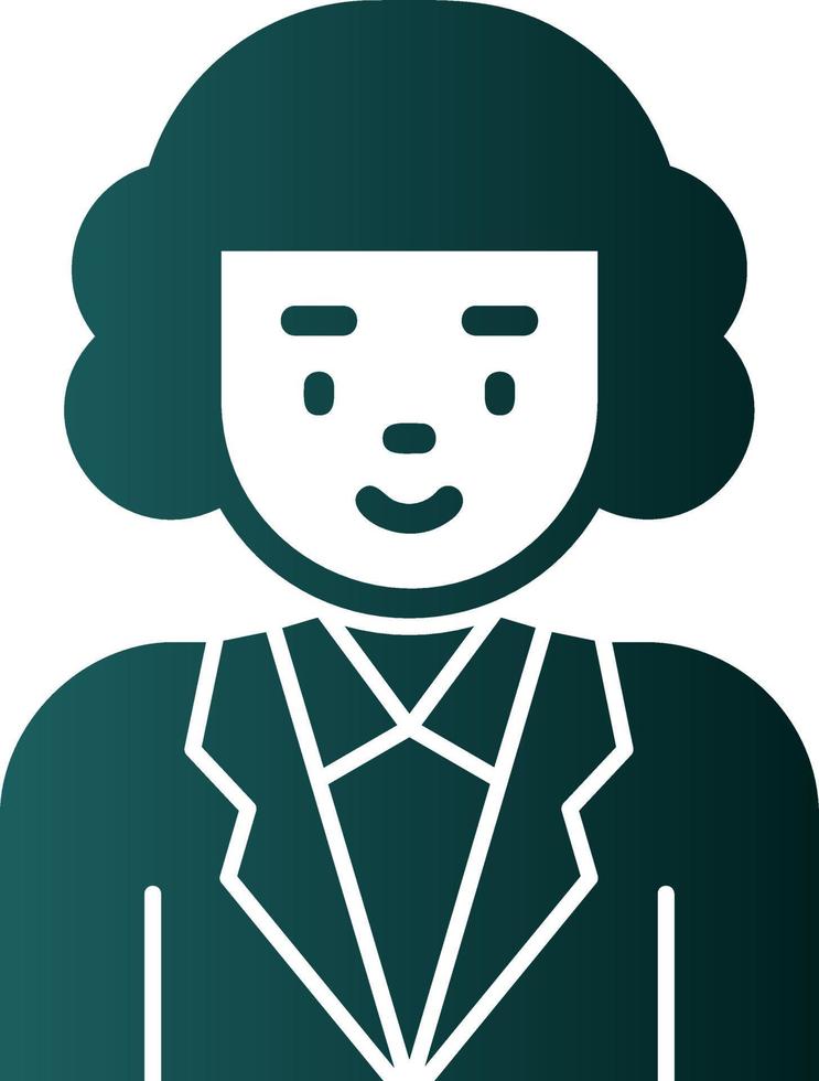 Judge Vector Icon Design