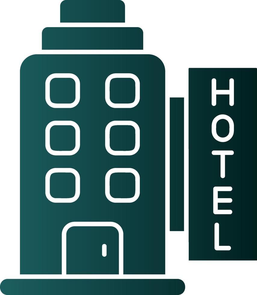 Hotel Vector Icon Design