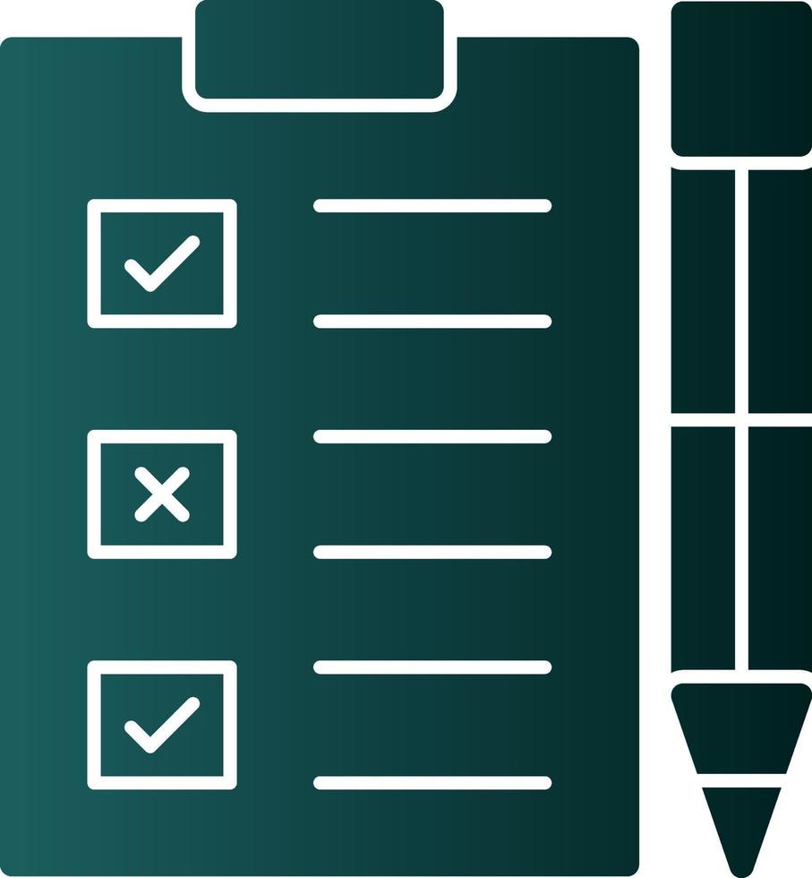 Assessment Vector Icon Design