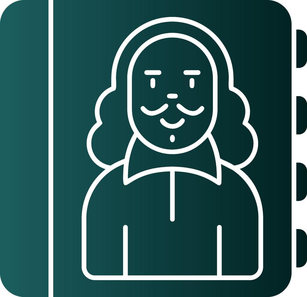 Biography Vector Icon Design