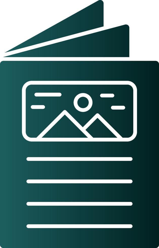 Magazine Vector Icon Design