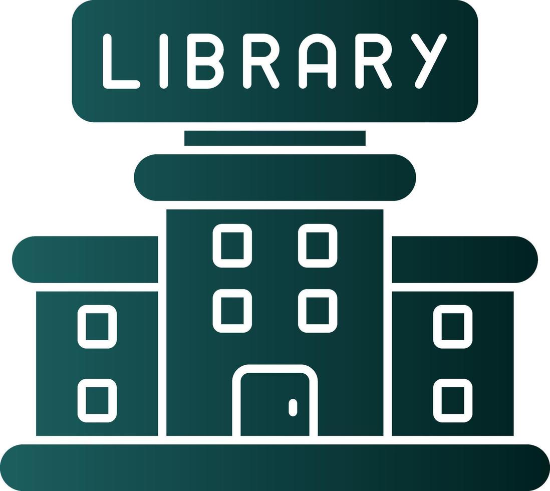 Library Vector Icon Design