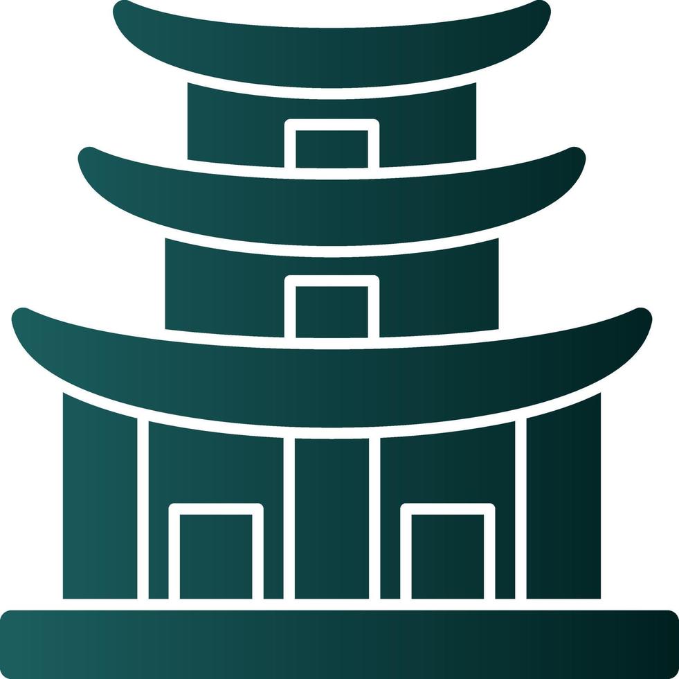 Temple Vector Icon Design