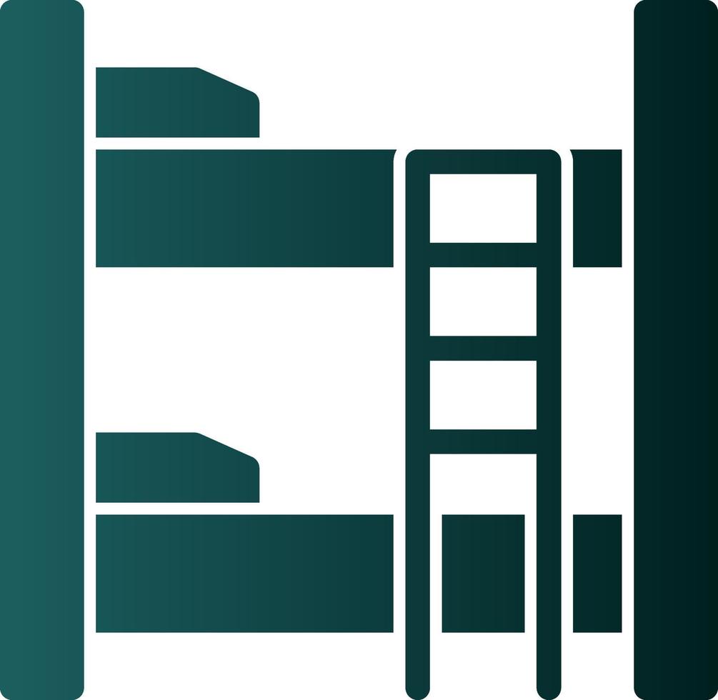 Bunk Vector Icon Design