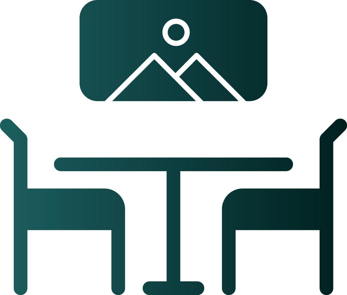Dining Room Vector Icon Design