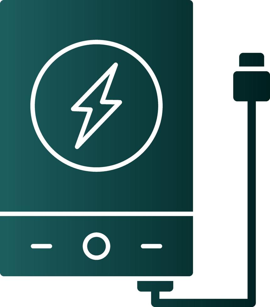 Power Bank Vector Icon Design