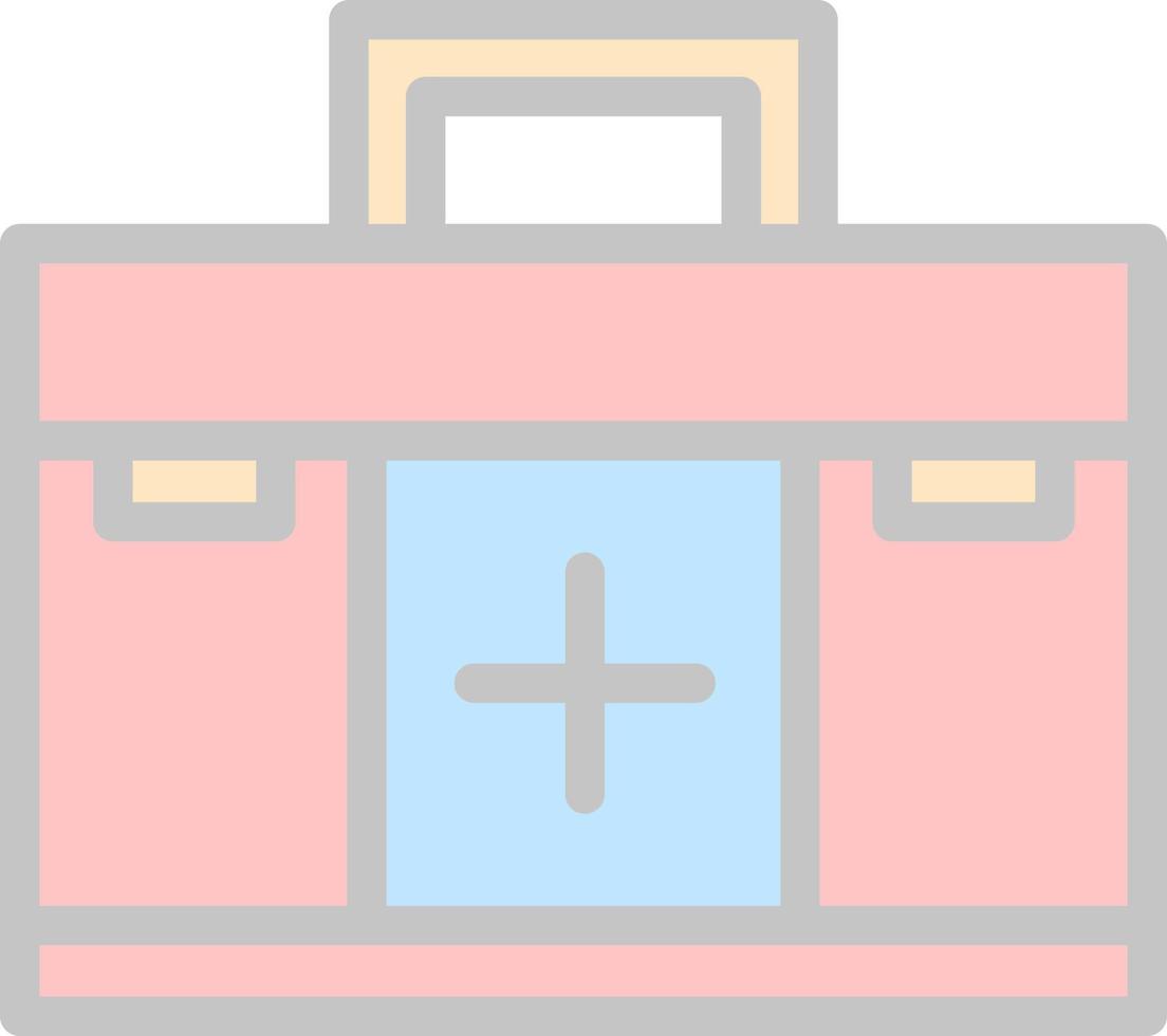 First AId Kit Vector Icon Design