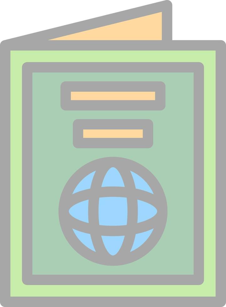 Passport Vector Icon Design