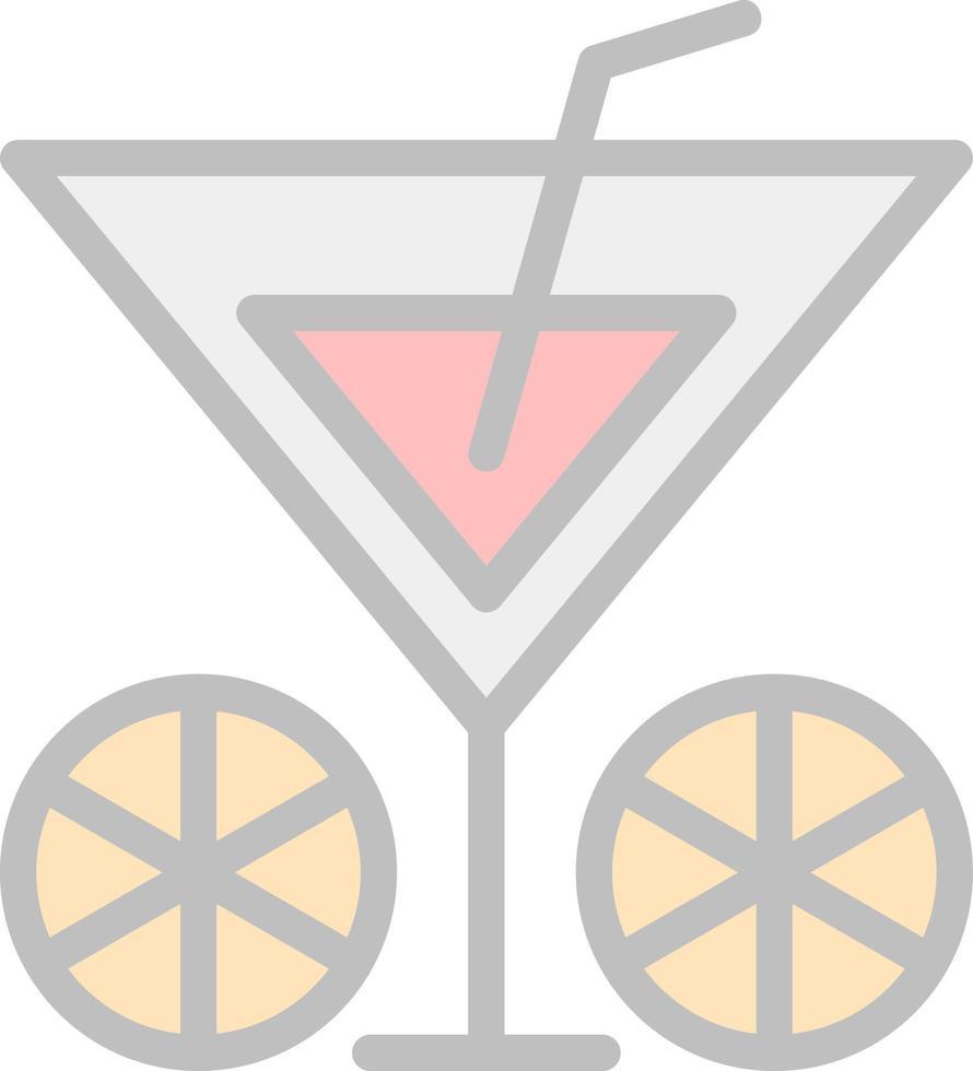 Cocktail Vector Icon Design