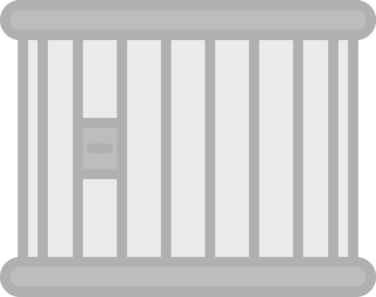 Jail Vector Icon Design