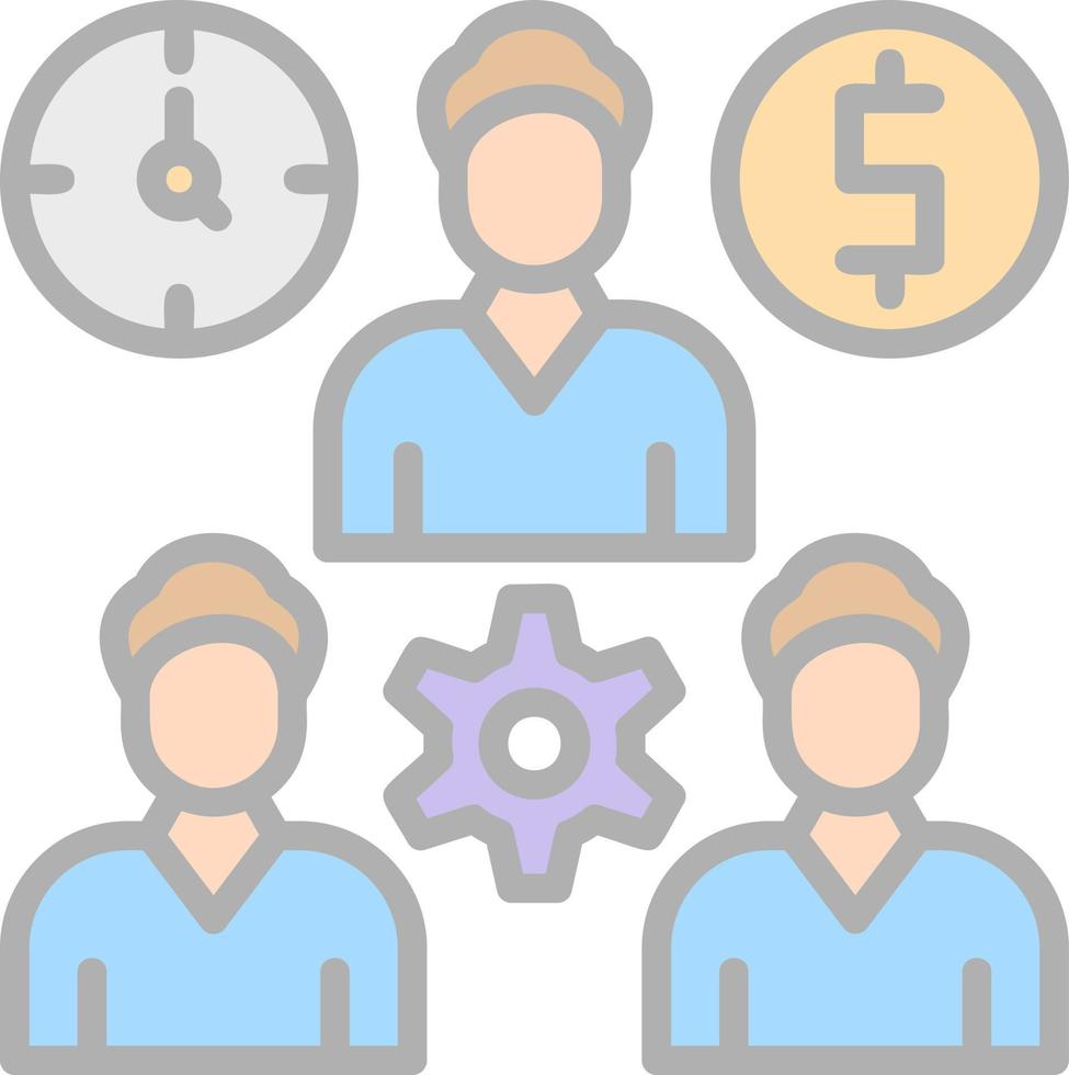 Management Vector Icon Design