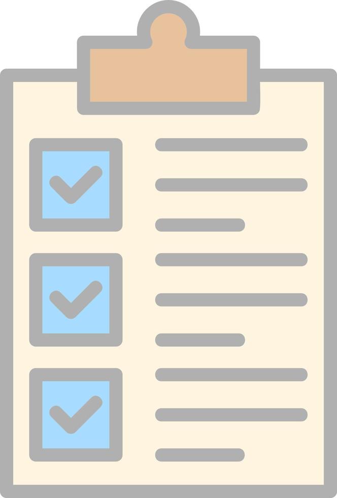 Clipboard Vector Icon Design