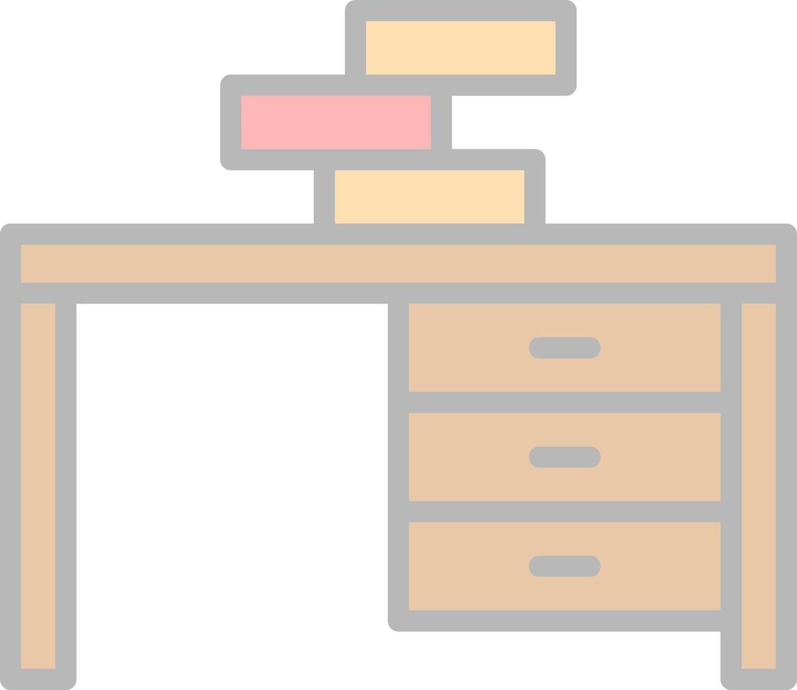 Desk Vector Icon Design