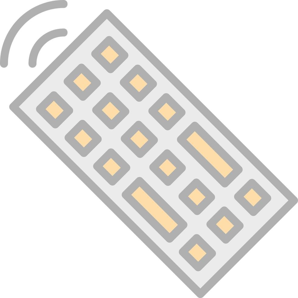 Remote Control Vector Icon Design