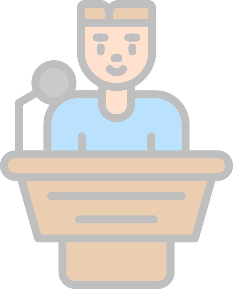 Speech Vector Icon Design