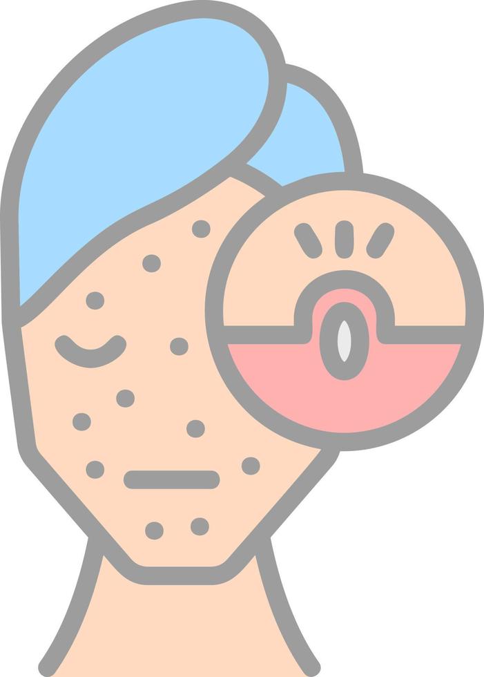 Acne Vector Icon Design