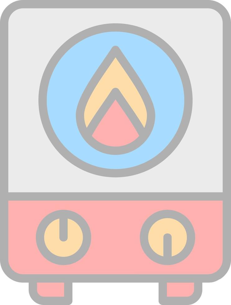 Water Heater Vector Icon Design