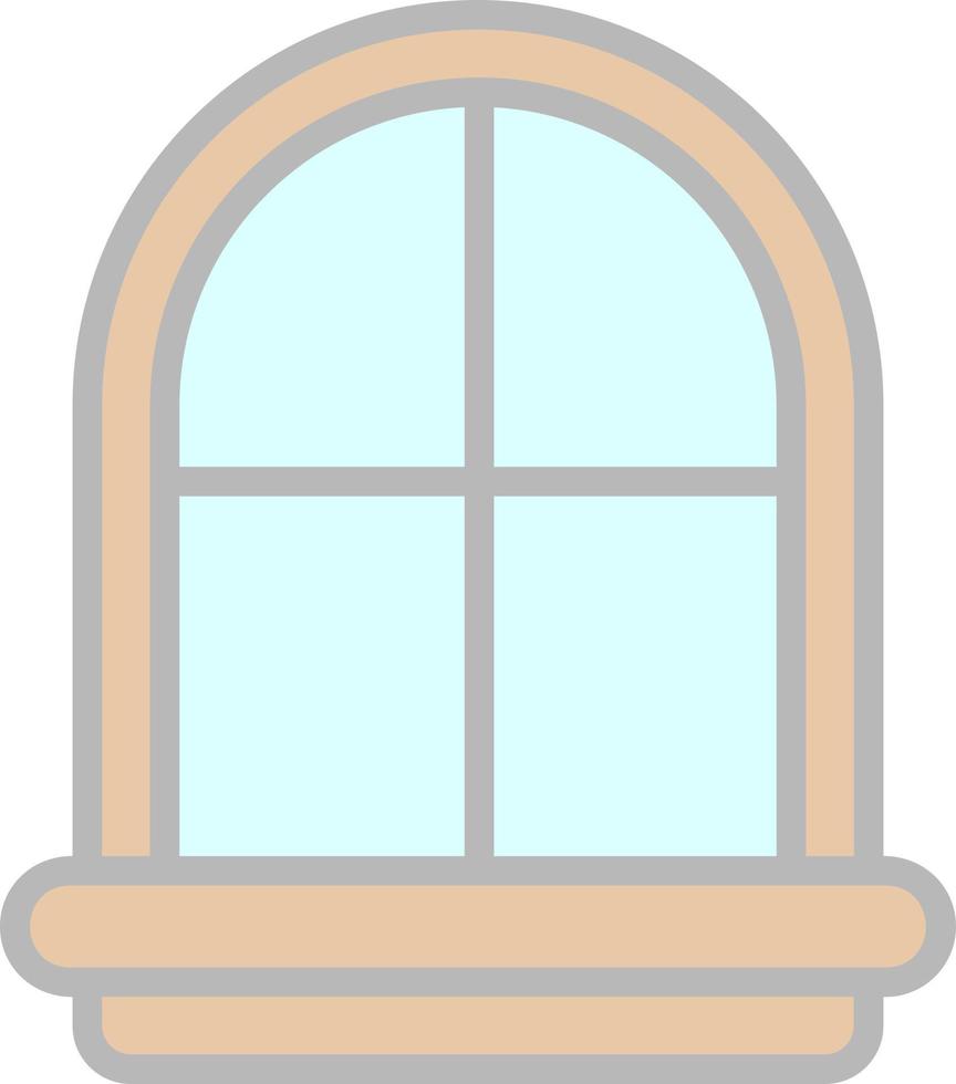 diseño de icono de vector de ventana