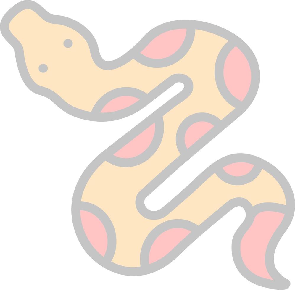 Snake Vector Icon Design