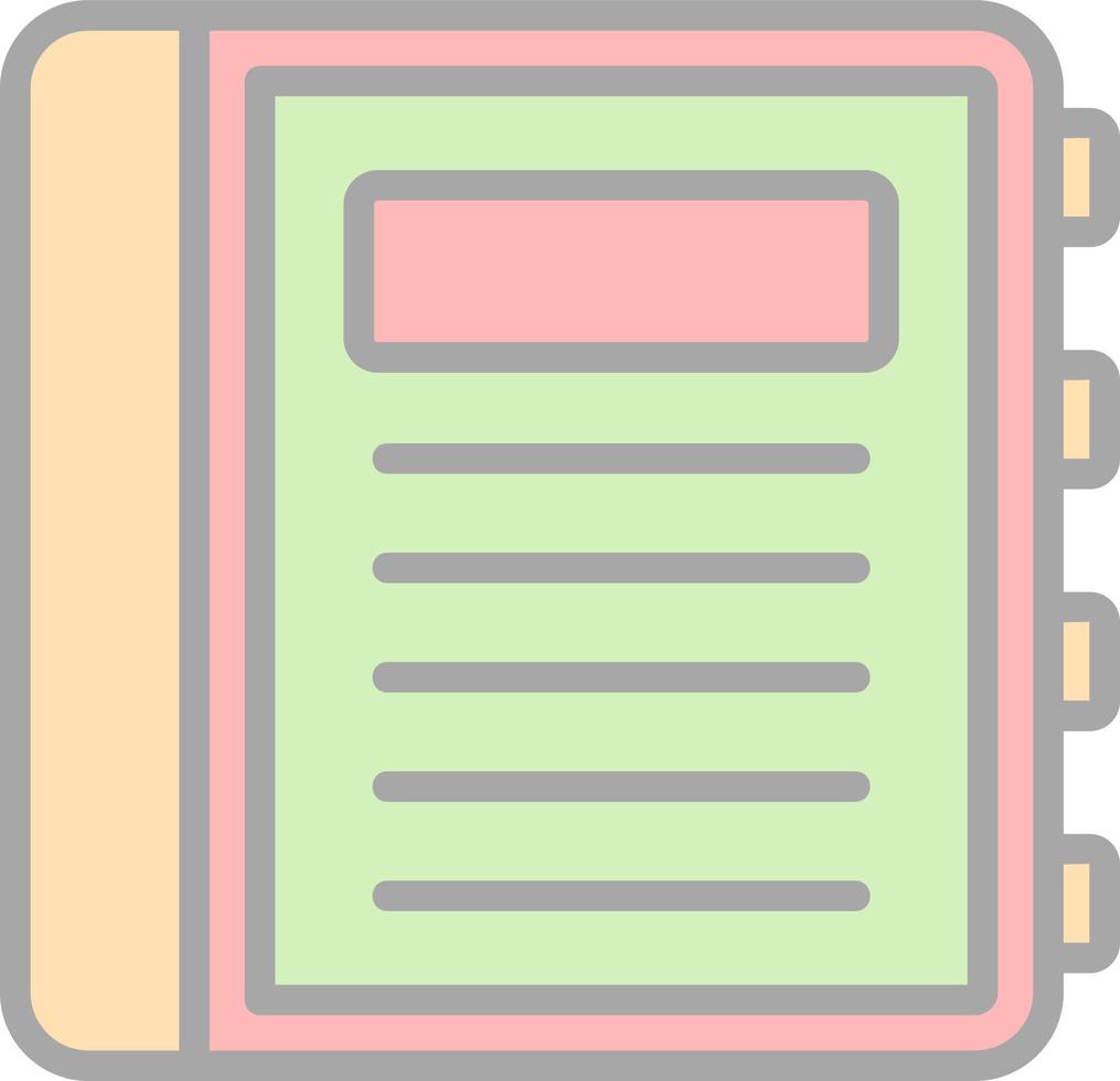 Books Vector Icon Design