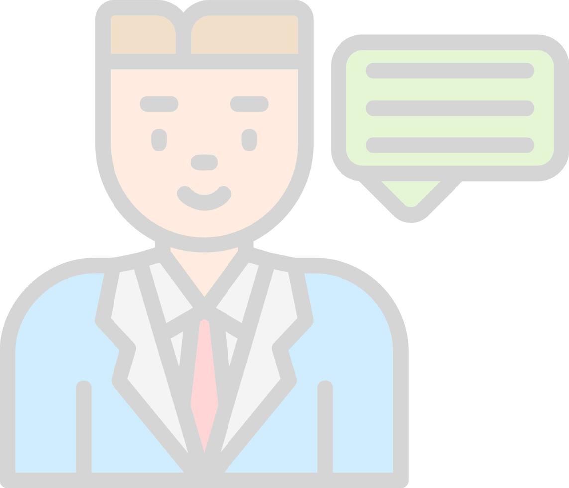 Discussion Vector Icon Design