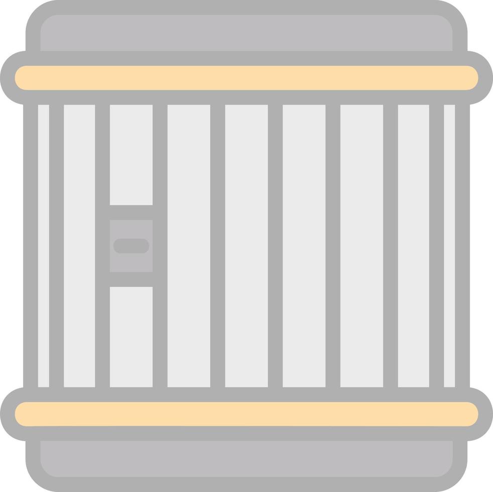 Jail Vector Icon Design